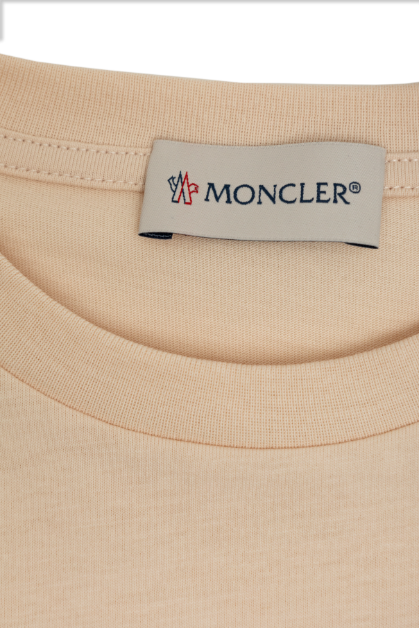Moncler Enfant Camiseta con logo
