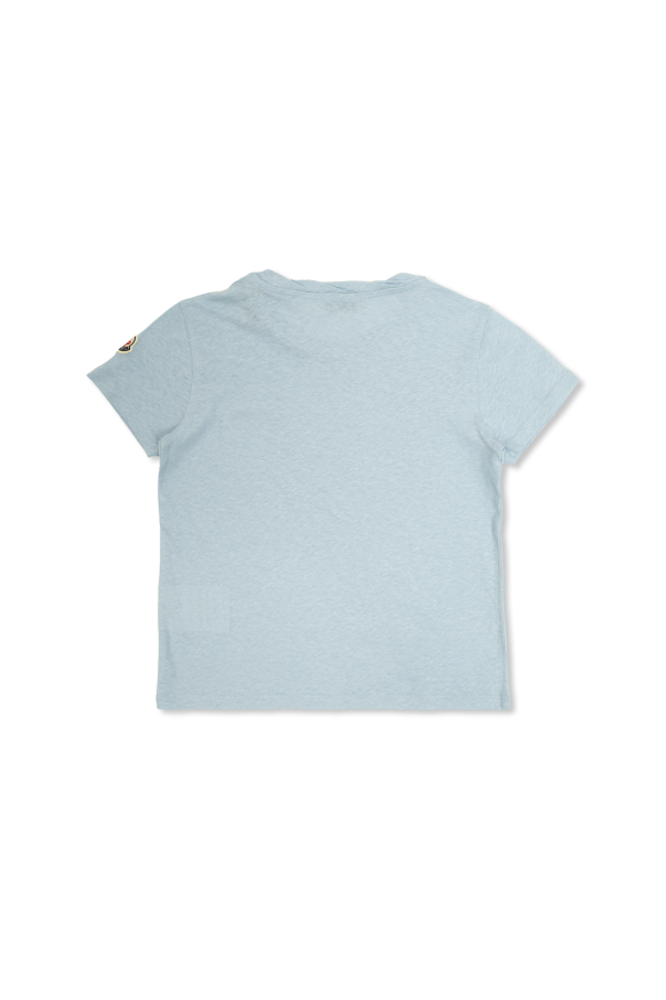 Moncler Enfant Camiseta con logo