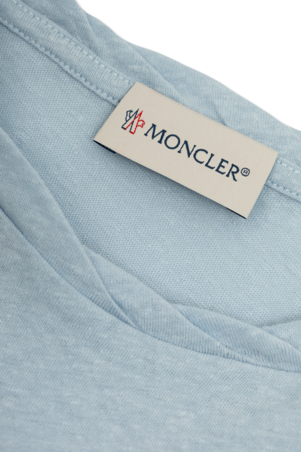 Moncler Enfant Camiseta con logo