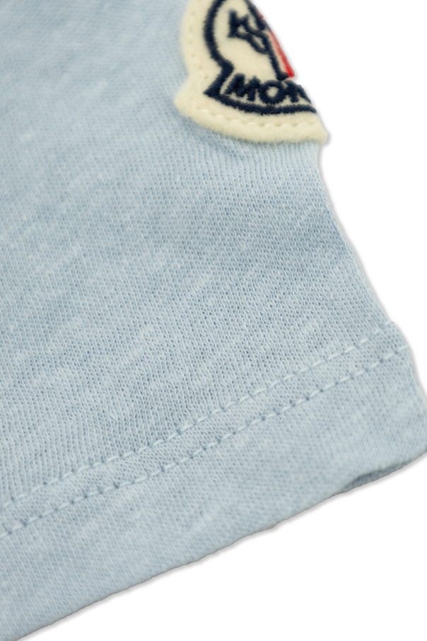 Moncler Enfant Camiseta con logo