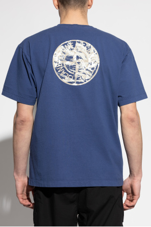 Stone Island T-shirt z nadrukowanym logo