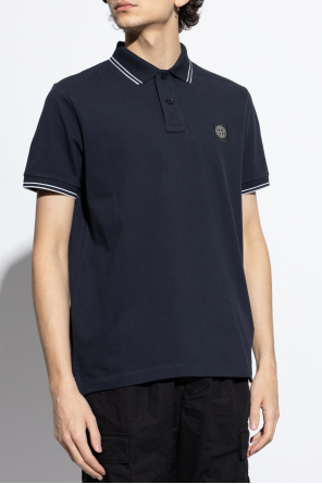 Stone Island Polo de algodón
