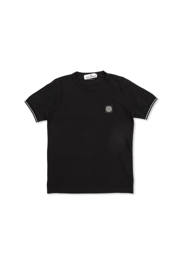 T-shirt with logo, zdjęcie 1 T-shirt with logo od Stone Island Junior