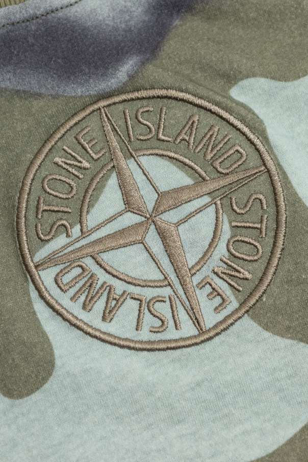 Stone Island Junior T-shirt z logo