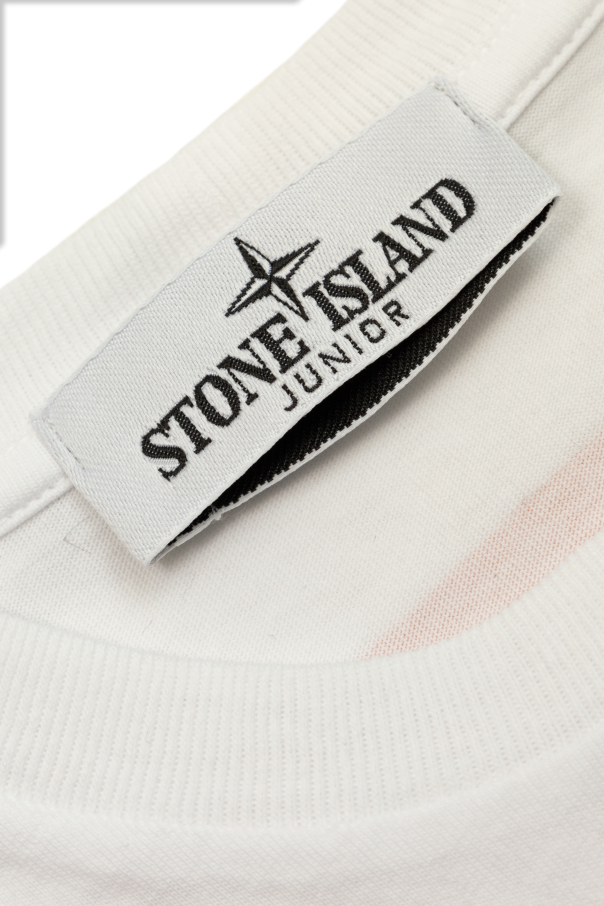 Stone Island Junior T-shirt with logo