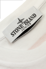 Stone Island Junior WHITE T-shirt with logo