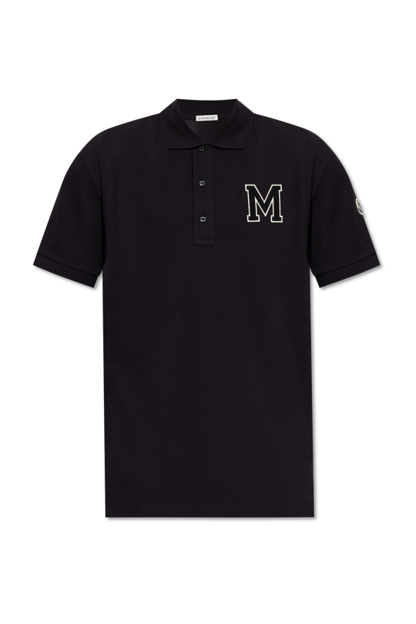 Polo with logo od Moncler