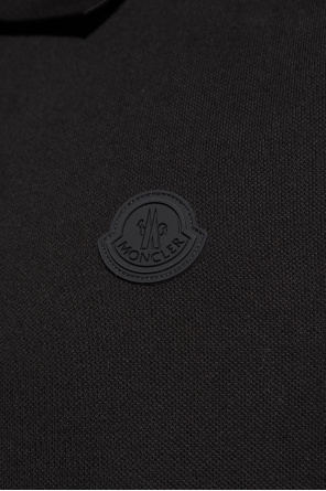 Moncler Polo with logo patch