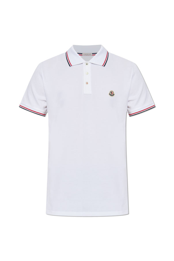 Cotton polo od Moncler