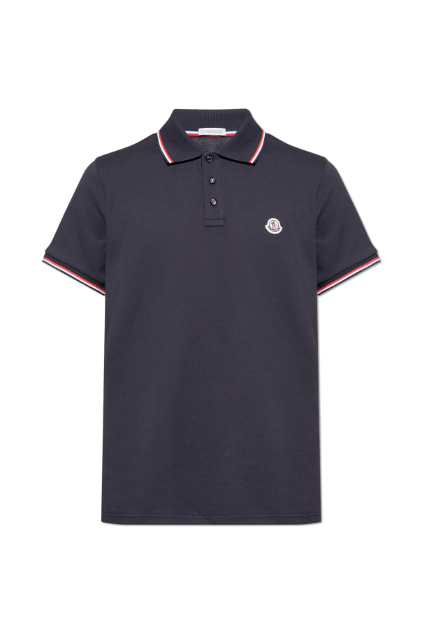 Polo with logo od Moncler