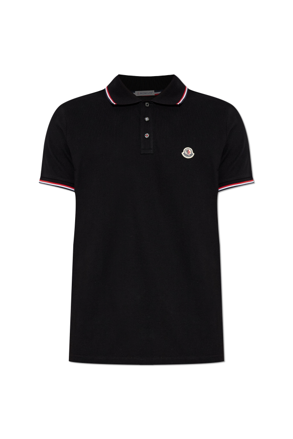 Cotton polo od Moncler