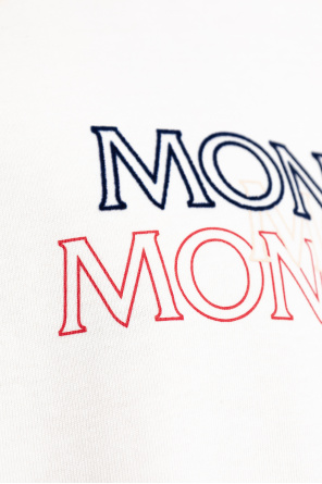 Moncler T-Shirt mit aufgedrucktem Logo
