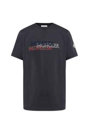 T-shirt with printed logo