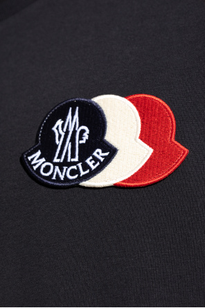 Moncler T-Shirt mit Aufnähern