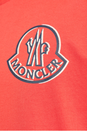 Moncler T-Shirt mit aufgedrucktem Logo