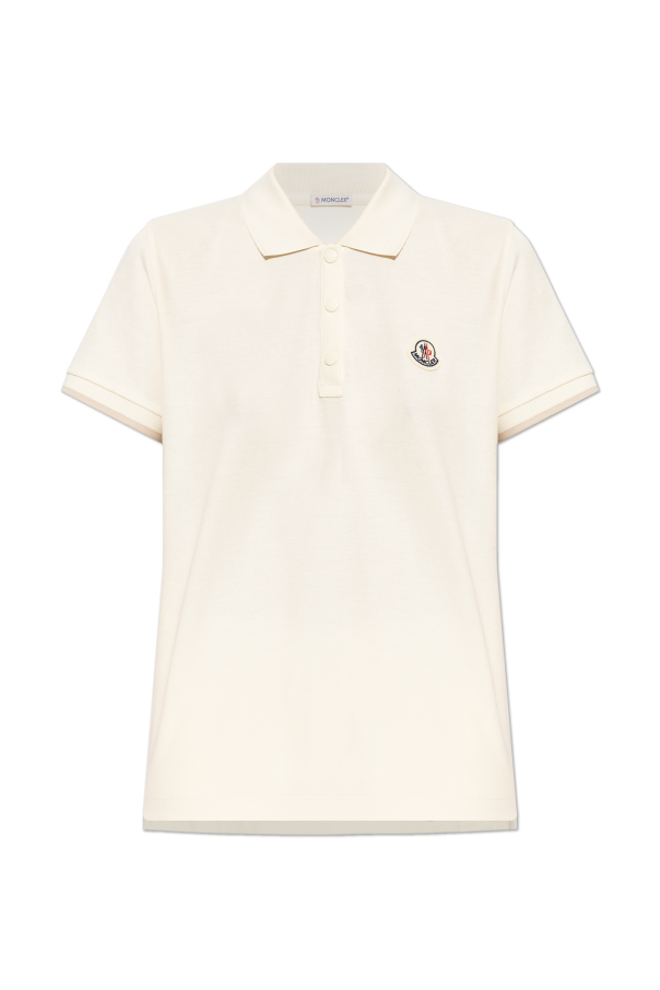 Polo with logo od Moncler
