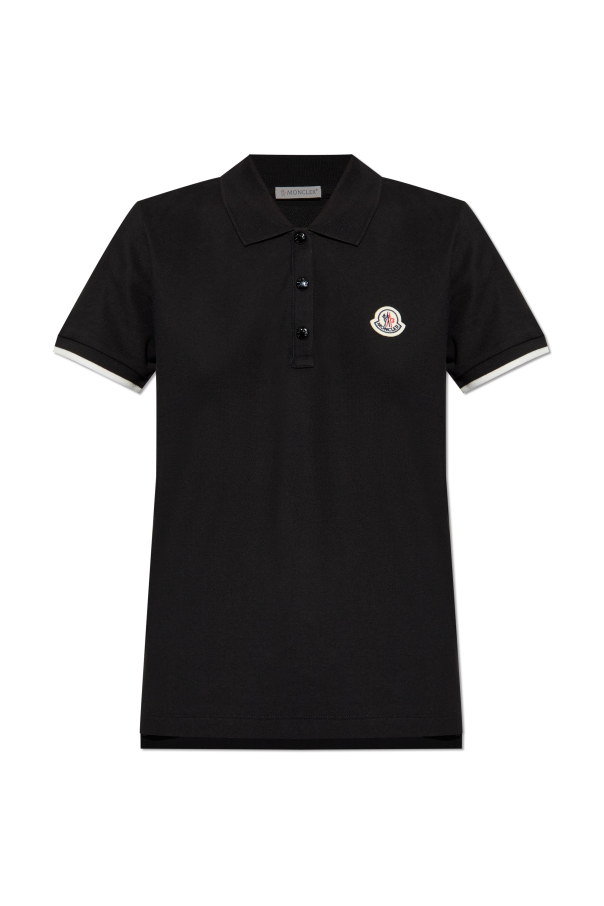 Polo with logo od Moncler