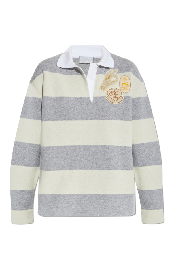 Striped pattern polo od Moncler