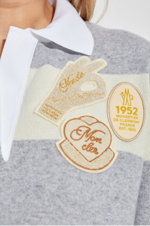 Moncler Polo mit Streifenmuster