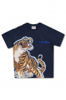 Kenzo Kids NAVY BLUE Printed T-shirt