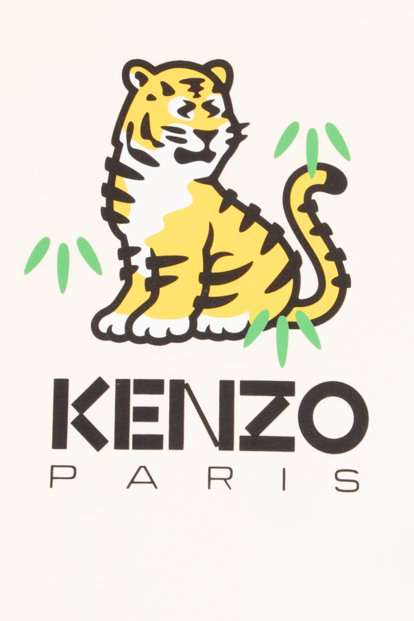 Kenzo Kids z zegna cotton long-sleeved hoodie
