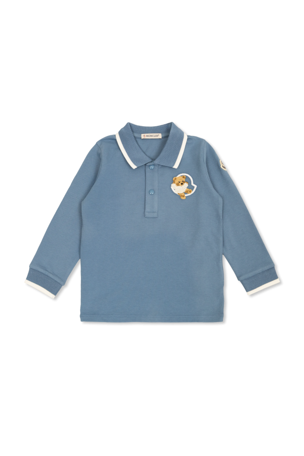 Long-sleeve polo od Moncler Enfant