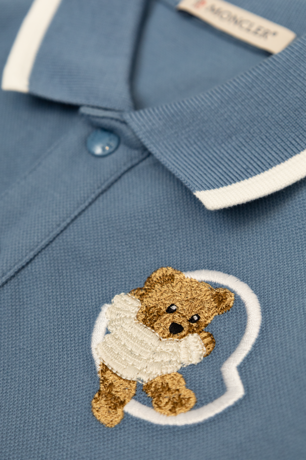 Moncler Enfant Long-sleeve polo
