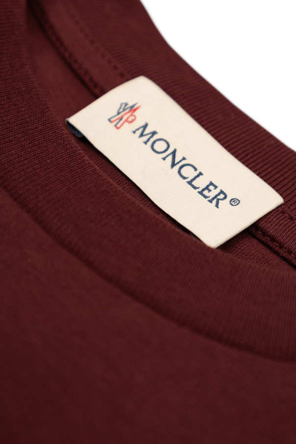 Moncler Enfant Camiseta con logo estampado