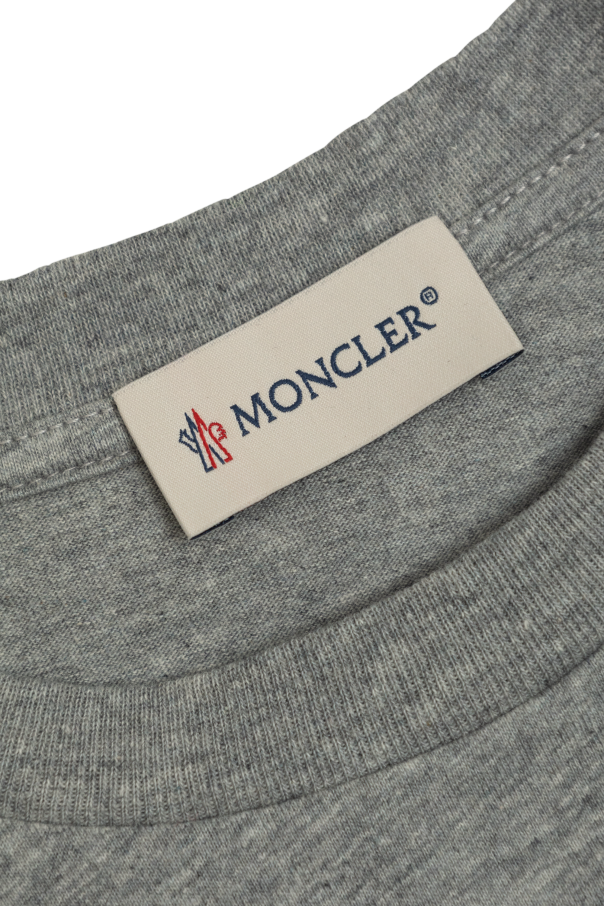 Moncler Enfant T-shirt z wyszytym logo