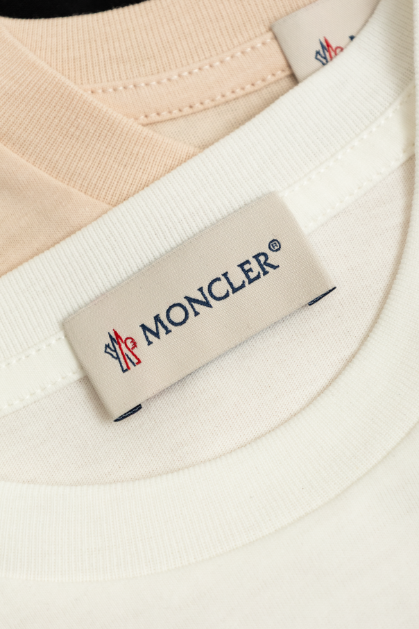 Moncler Enfant 3-pack of logo t-shirts