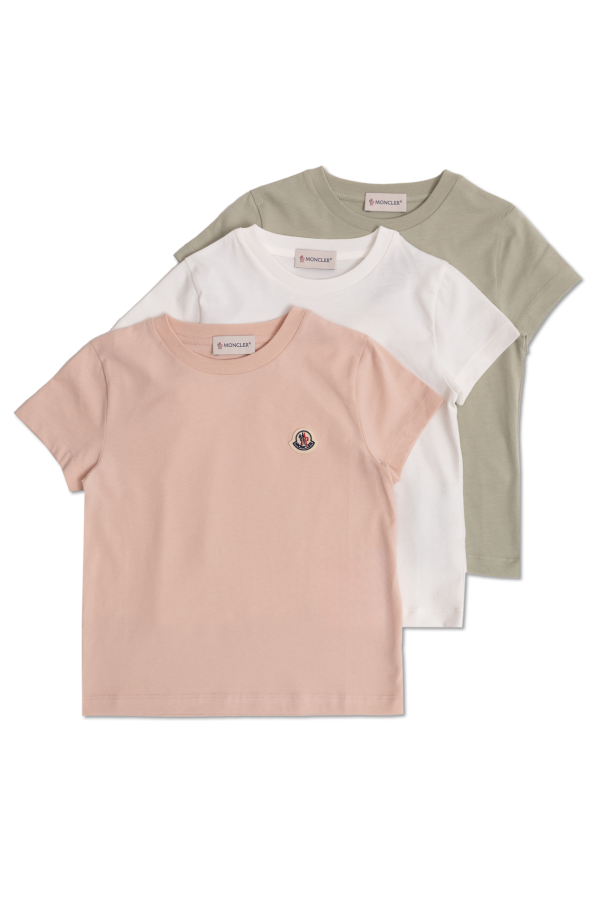 Three-pack of logo t-shirts, zdjęcie 1 Three-pack of logo t-shirts od Moncler Enfant