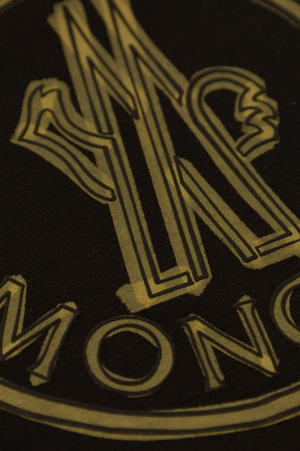 Moncler Enfant T-Shirt mit aufgedrucktem Logo