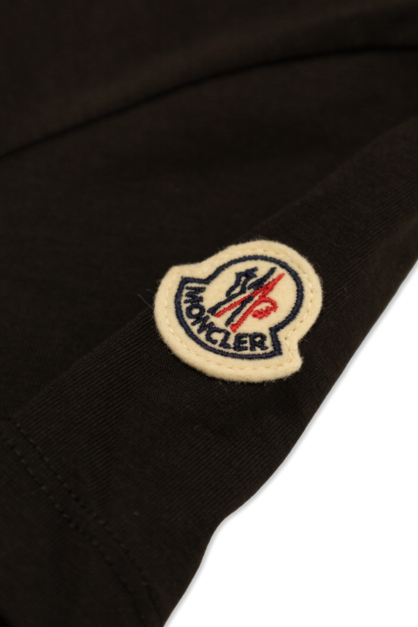 Moncler Enfant T-Shirt mit aufgedrucktem Logo