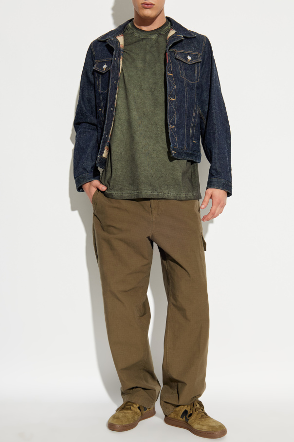 Stone Island Camiseta con logo estampado