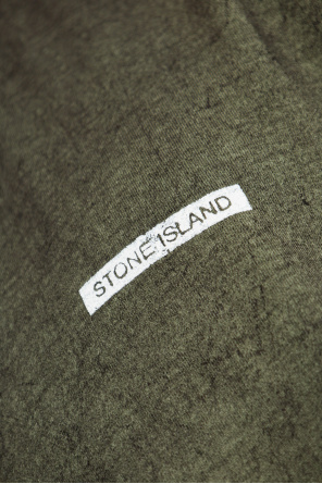 Stone Island Camiseta con logo estampado