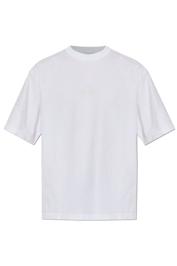T-shirt with logo od Stone Island