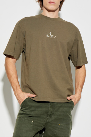 Stone Island T-shirt with embroidered logo
