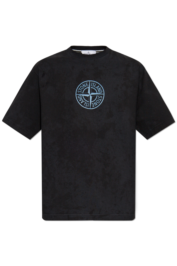T-shirt with print od Stone Island