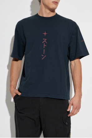 Stone Island Camiseta com estampa