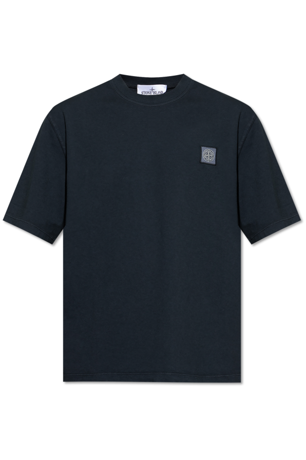 T-shirt with logo od Stone Island