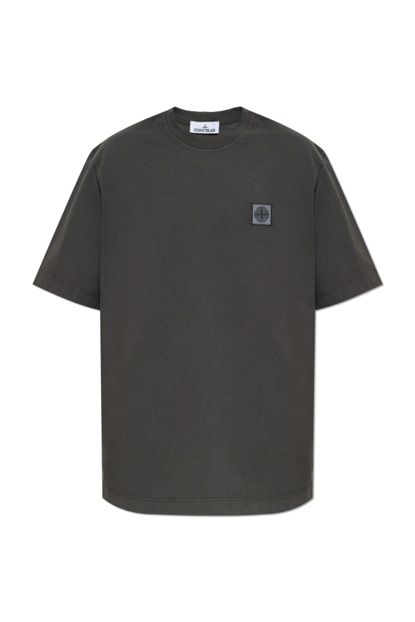T-shirt with logo od Stone Island