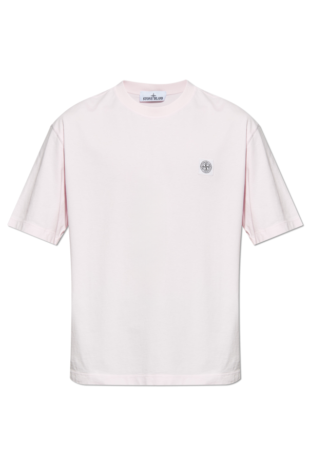 T-shirt with logo od Stone Island