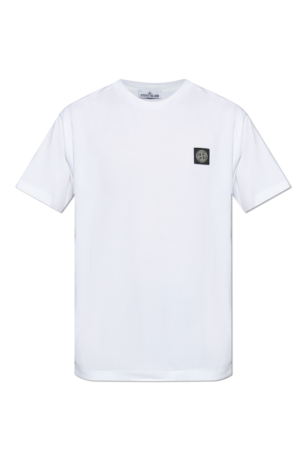 T-shirt with logo od Stone Island