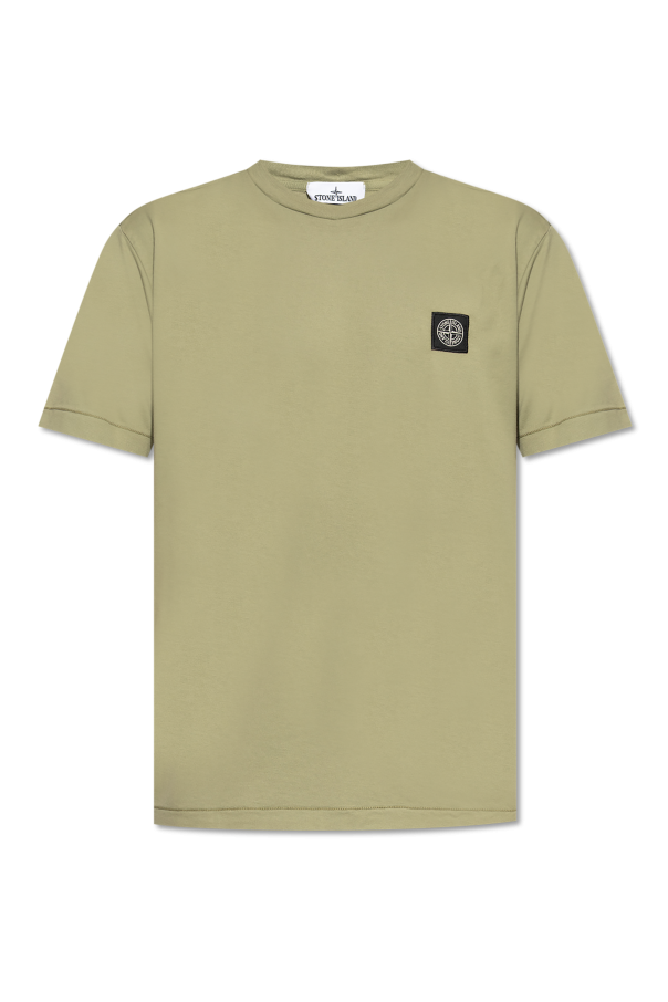 T-shirt with logo od Stone Island