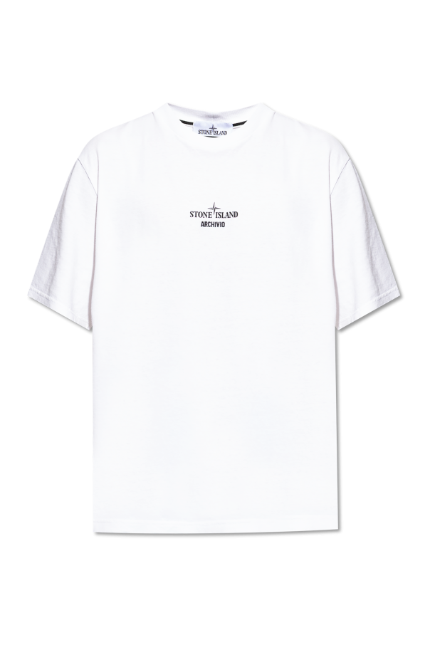 T-shirt with logo od Stone Island