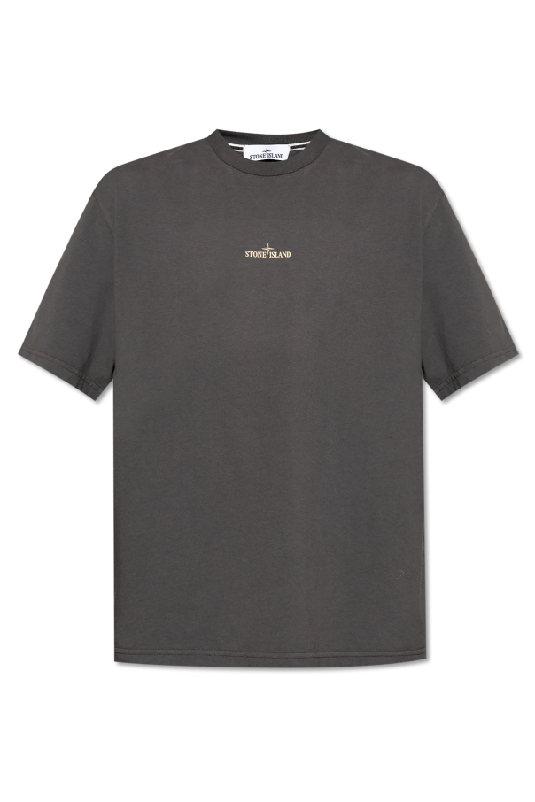 T-shirt with logo od Stone Island