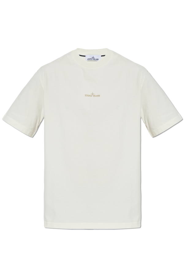 T-shirt with logo od Stone Island