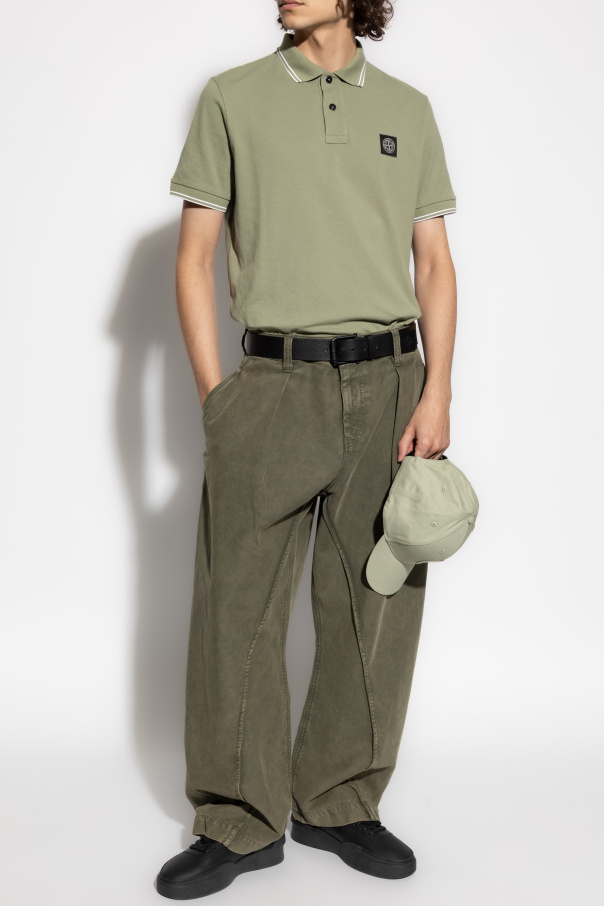Stone Island Polo with logo