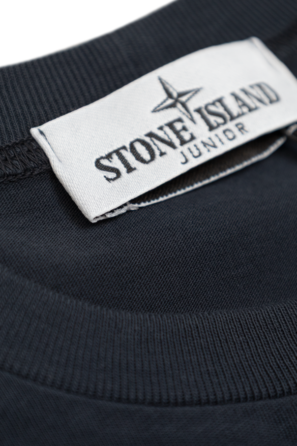 Stone Island Junior T-Shirt mit Logo