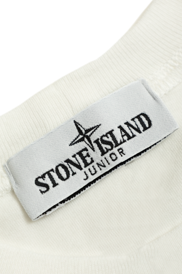 Stone Island Junior T-shirt with logo